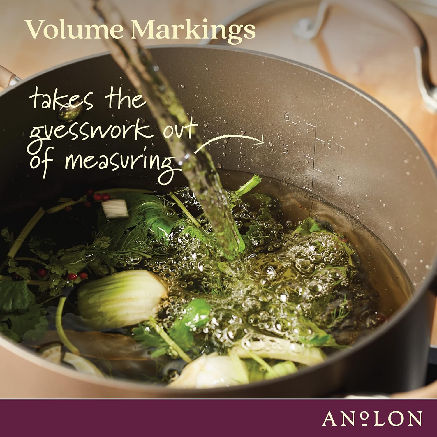Anolon Advanced Home Hard-Anodized Nonstick 11-Piece Cookware Set (Bronze)