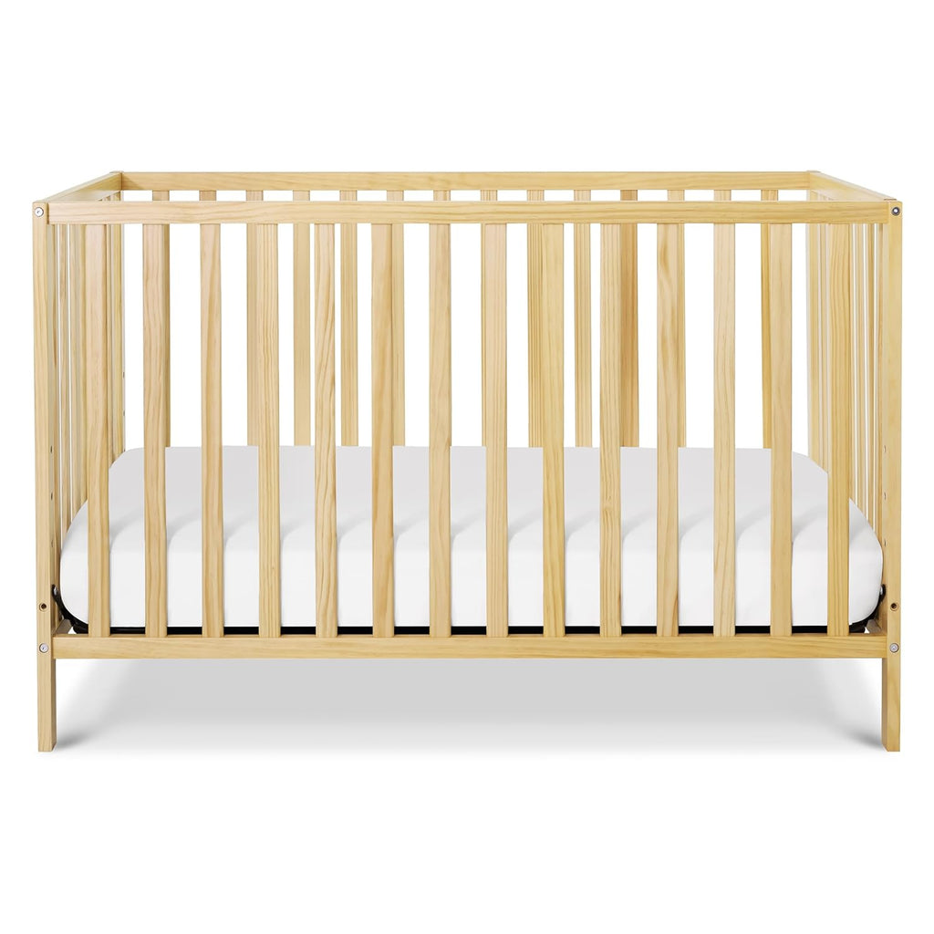 Davinci Union 4-in-1 Convertible Crib - GREENGUARD Gold Certified - Convertible Baby Crib to Toddler Bed, Daybed, Full-Size Bed - Wooden Baby Bed w/Four Adjustable Heights - Natural