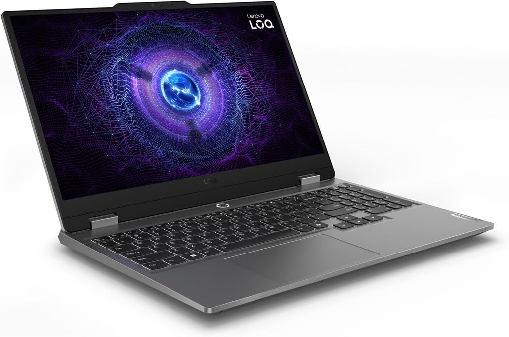 Lenovo LOQ Gaming Laptop, 15.6" FHD 144Hz Display, AMD Ryzen 5 7235HS Processor, GeForce RTX 4050, 16GB DDR5, 512GB SSD, Wi-Fi 6, Ethernet, USB-C, HDMI, Backlit Keyboard, Windows 11 Home