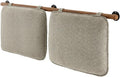 Furnifact Chenille Upholstered King Headboard Wall-Mounted Design, Soft Comfortable Fabric, Durable Structure, Elegant Style for Bedroom Decor, Single Piece
