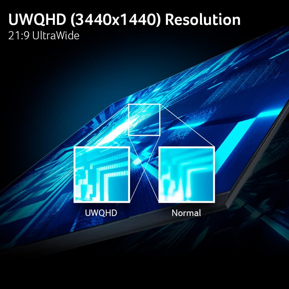 acer Nitro 34” 1500R 21:9 Curved Zero-Frame QHD 3440 x 1440 IPS Gaming Monitor | AMD FreeSync Premium | Up to 120Hz Refresh | 1ms VRB | 1 x Display Port 1.4 & 2 x HDMI 2.1 Ports | EDA340CUR J0biip