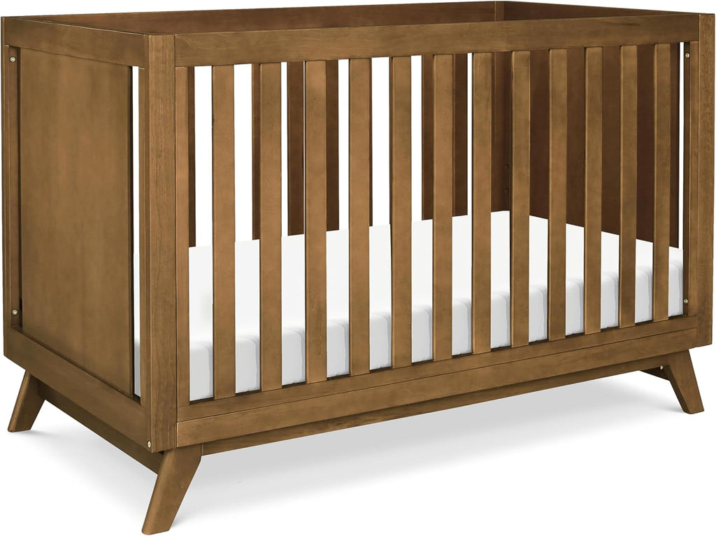 Davinci Otto 3-in-1 Convertible Crib in Walnut, Greenguard Gold Certified