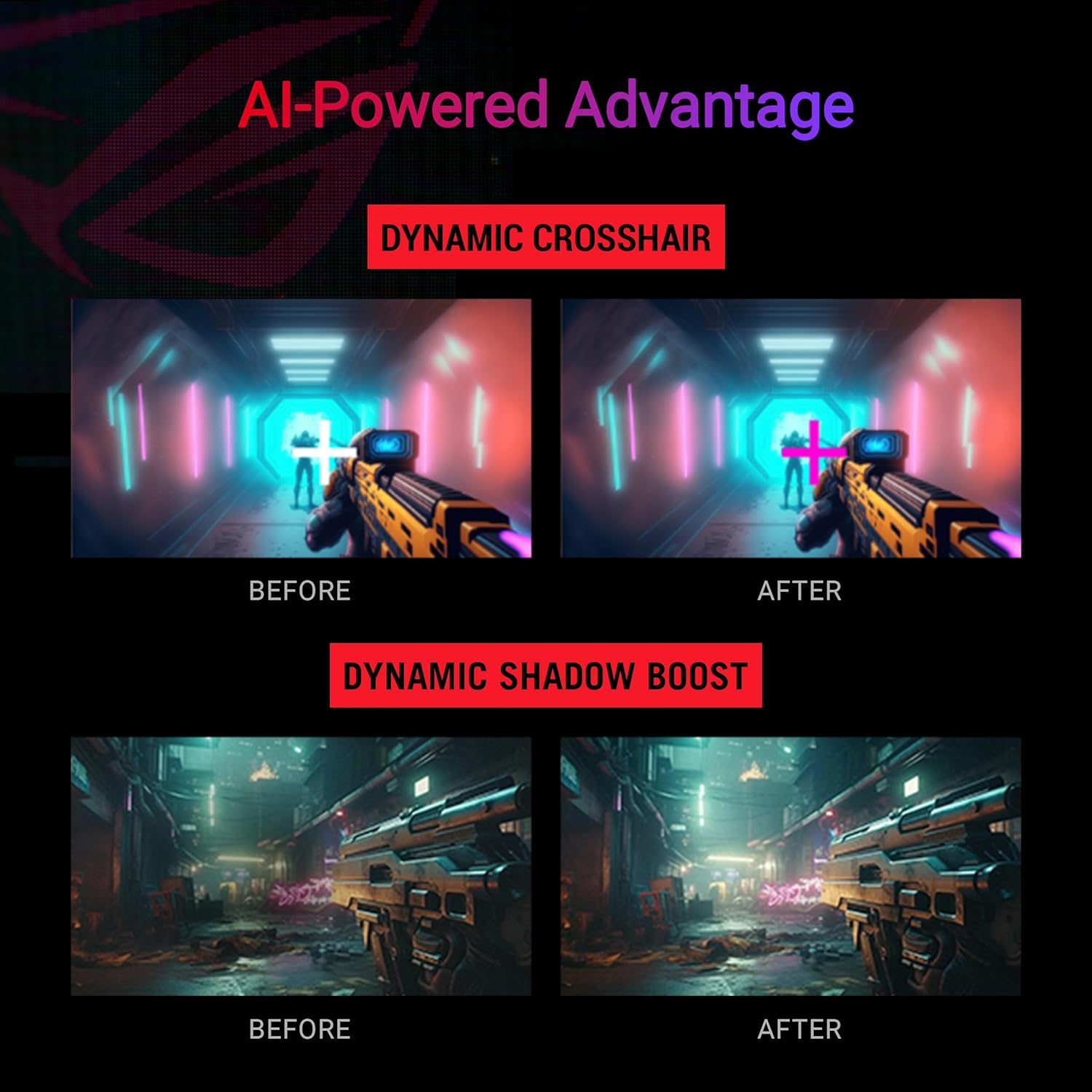 ASUS ROG Strix 27” 1440P USB-C Curved HDR Gaming Monitor (XG27WCMS) - QHD, 280Hz, 1ms, Fast VA, Extreme Low Motion Blur Sync, FreeSync Premium, DisplayWidget, Tripod Socket, AI Gaming, 3yr Warranty