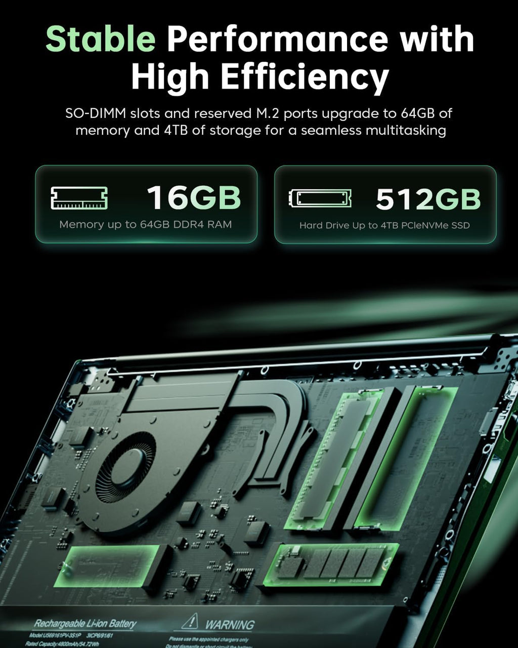Light Gaming Laptop, ΑΜD Ryzen 7 5700U(8C/16T, Up to 4.3GHz), 16GB RAM 512GB NVMe SSD, 2026 Laptop Computer, 15.6 Inch Laptop, WiFi 6, BT5.2, Numeric KB, HDMI Type-C USB 3.2 Multitasking Laptop