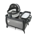 Graco® Pack n Play Dome LX Playard with Baby Bassinet Lightweight Portable Crib Push-Button Fold Travel Crib Redmond Convertible