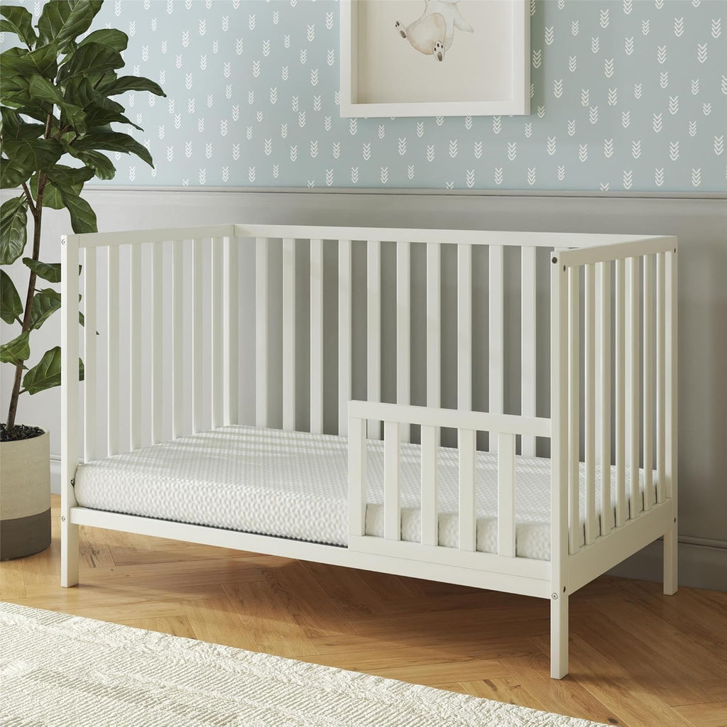 Safety 1st Heavenly Dreams Premium 4.5" Foam Baby Crib & Toddler Bed Mattress in a Box
