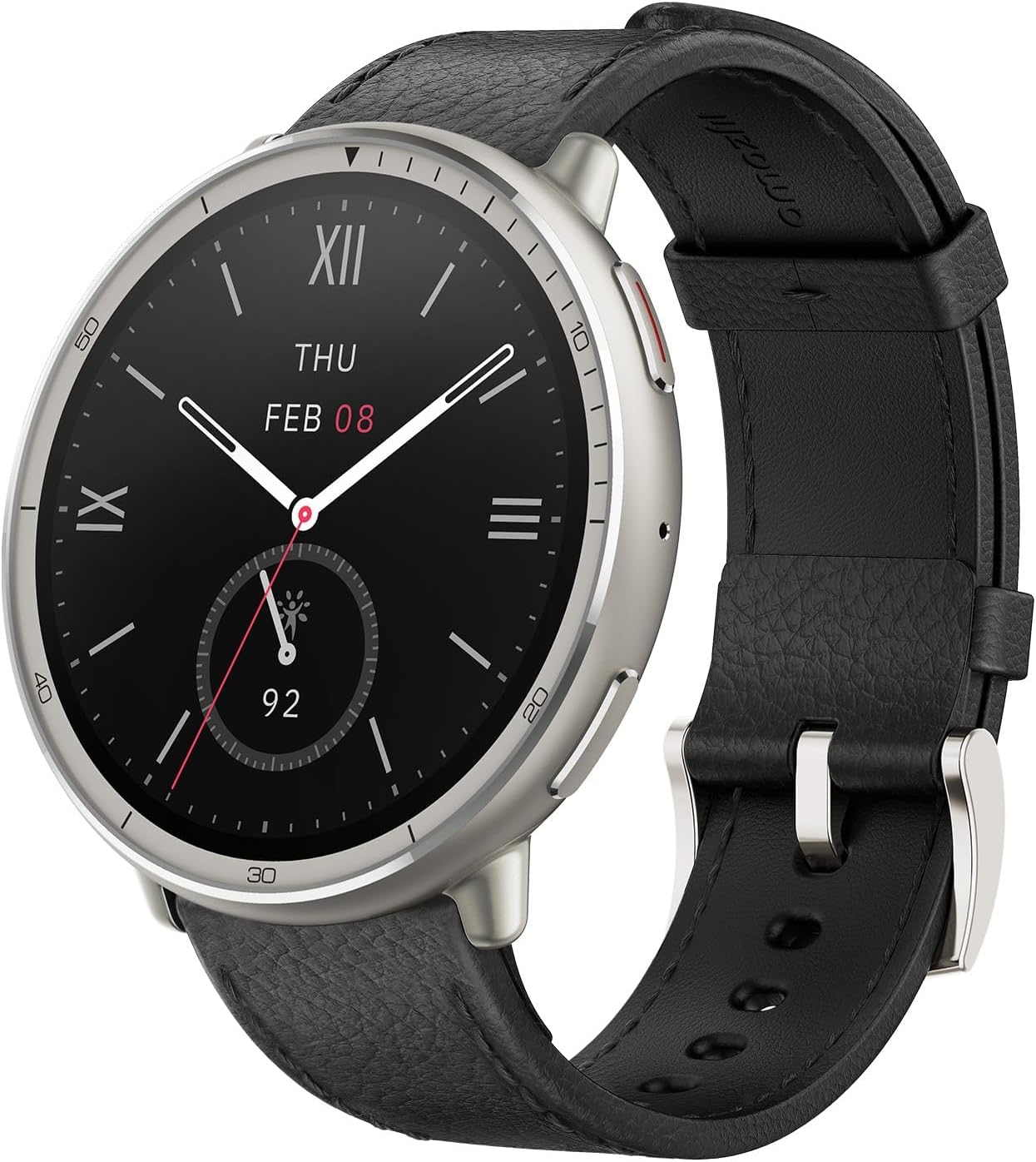 Amazfit Renewed Active 2 Premium Smart Watch for Men Women, 10 Day Battery, GPS & Free Maps, AI, Sapphire Glass, 160+ Sports Modes, Water Resistant, Smartwatch for Android & iPhone(Refurbished)