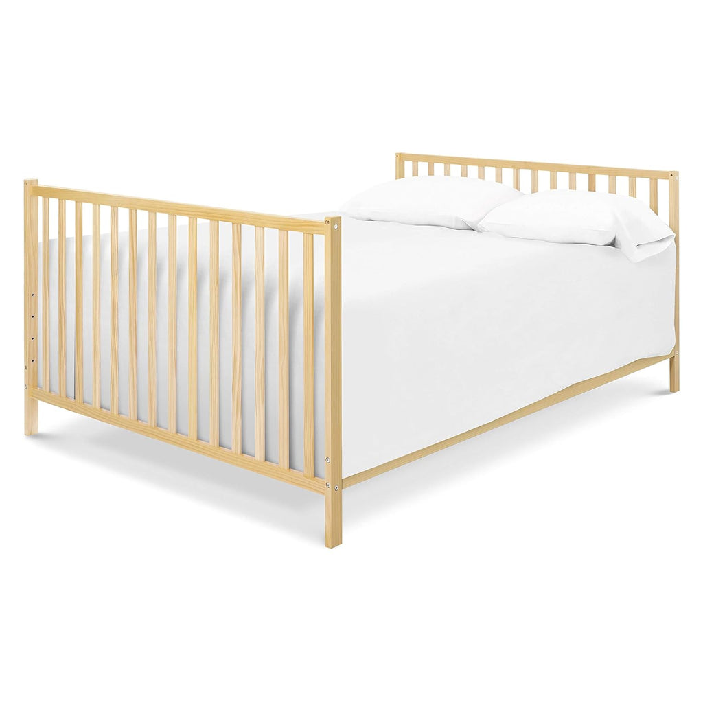 Davinci Union 4-in-1 Convertible Crib - GREENGUARD Gold Certified - Convertible Baby Crib to Toddler Bed, Daybed, Full-Size Bed - Wooden Baby Bed w/Four Adjustable Heights - Natural