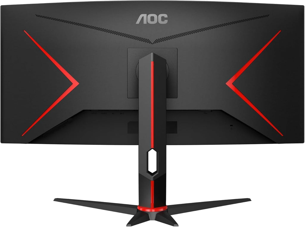 AOC CU34G2XP/BK Gaming Monitor - 34" WLED Curved Monitor - 180Hz Refresh Rate, 5ms Response Time (Renewed)