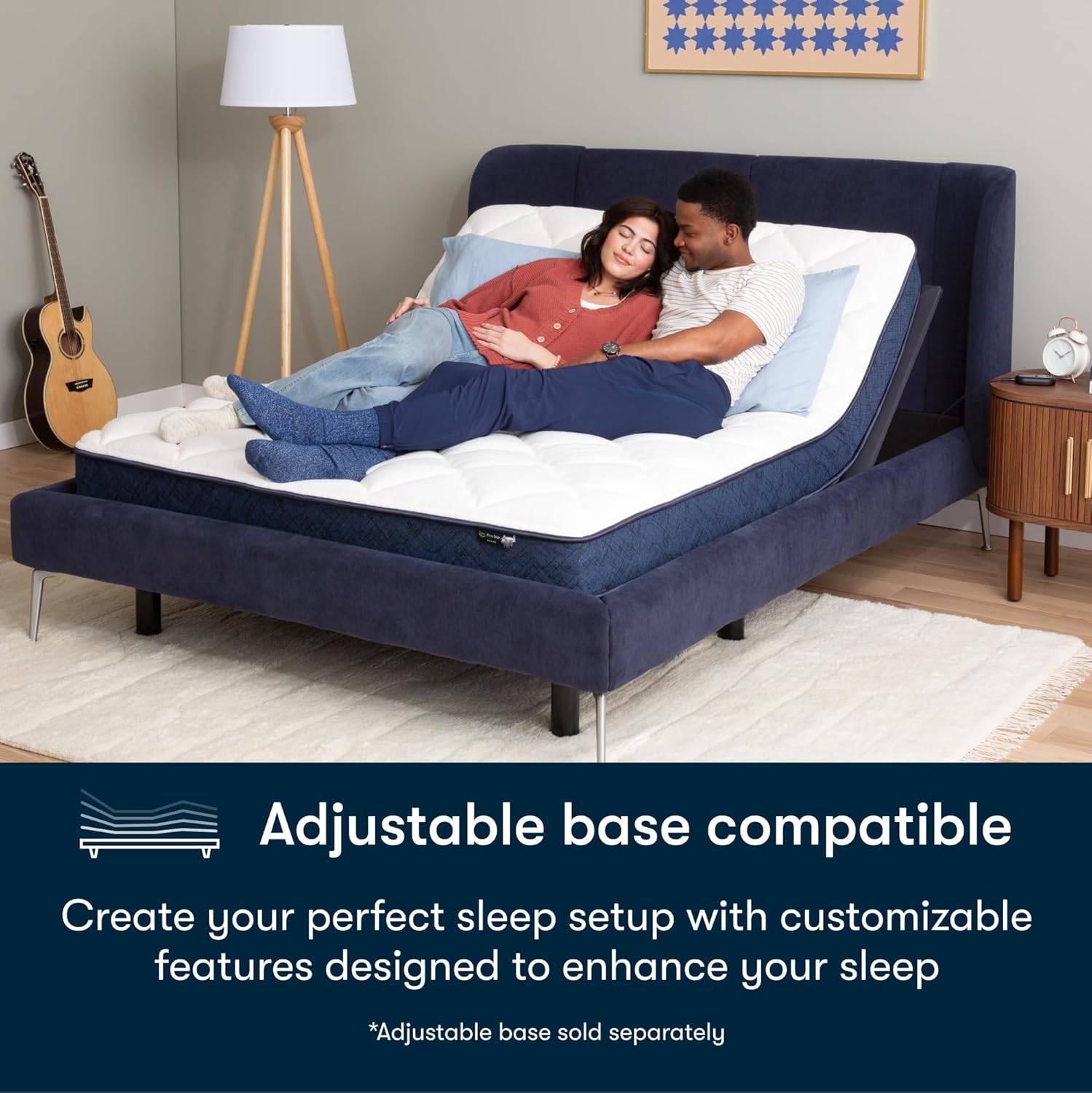 Serta Five Star Mattress Tranquility 12-Inch Plush Pillow Top – King Size – Zoned Support, Pressure Relief, Cooling Comfort – Made in USA – Bed-in-a-Box – 100 Night Trial, 10-Year Limited Warranty