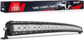 Nilight Curved LED Light Bar 42 Inch 165 W Flood Spot Combo Beam 16500LM P8/5W Chips Offroad Driving Single Row Slim Lights IP68 for UTV Truck RZR SUV ATV Boat