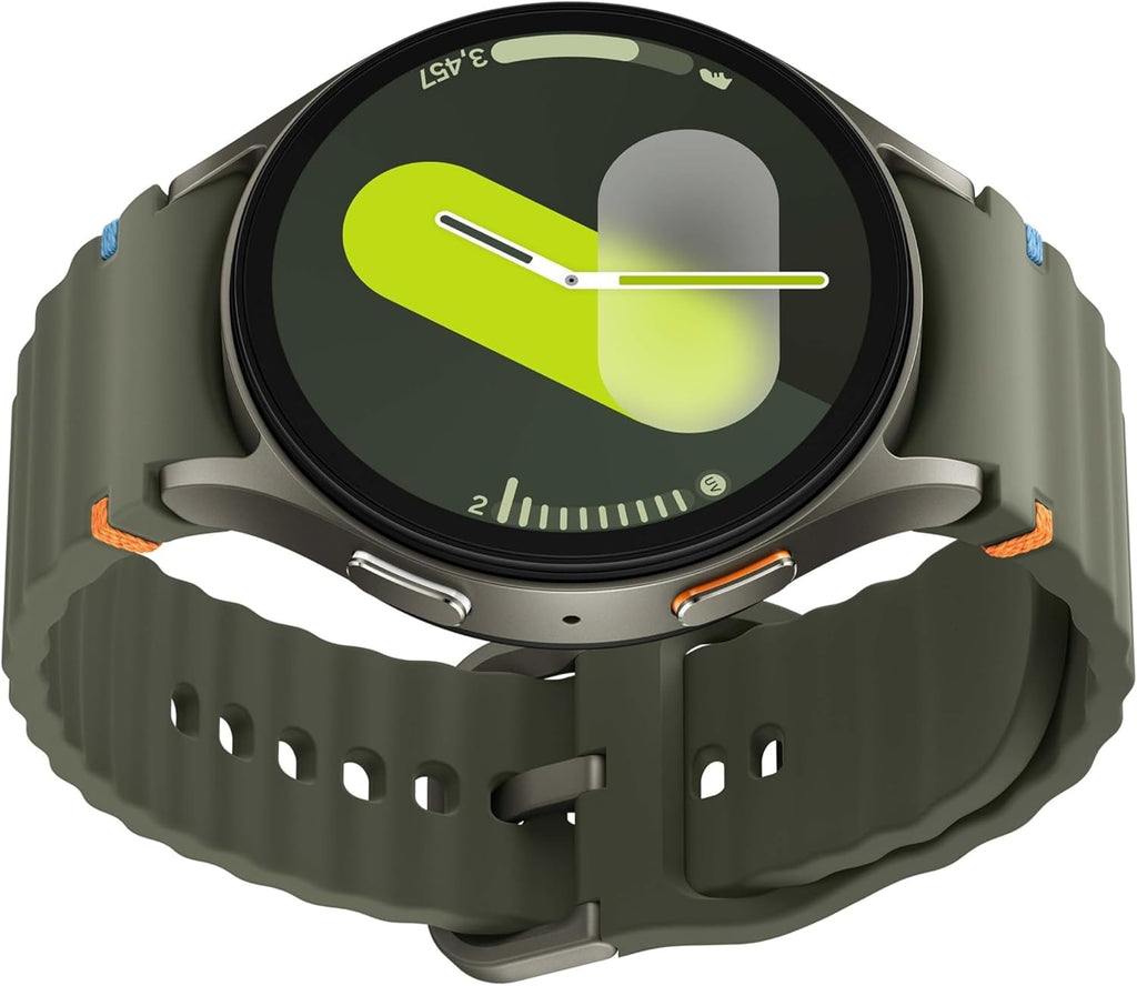 Samsung Galaxy Watch 7 | 44mm | AI Smartwatch w/ 1.5" AMOLED, Wear OS 5, LTE, Wi-Fi, Bluetooth, Heart Rate, Sleep Apnea & GPS Fitness Tracker | International Model L315 | w/Fast Charger, Intl Green
