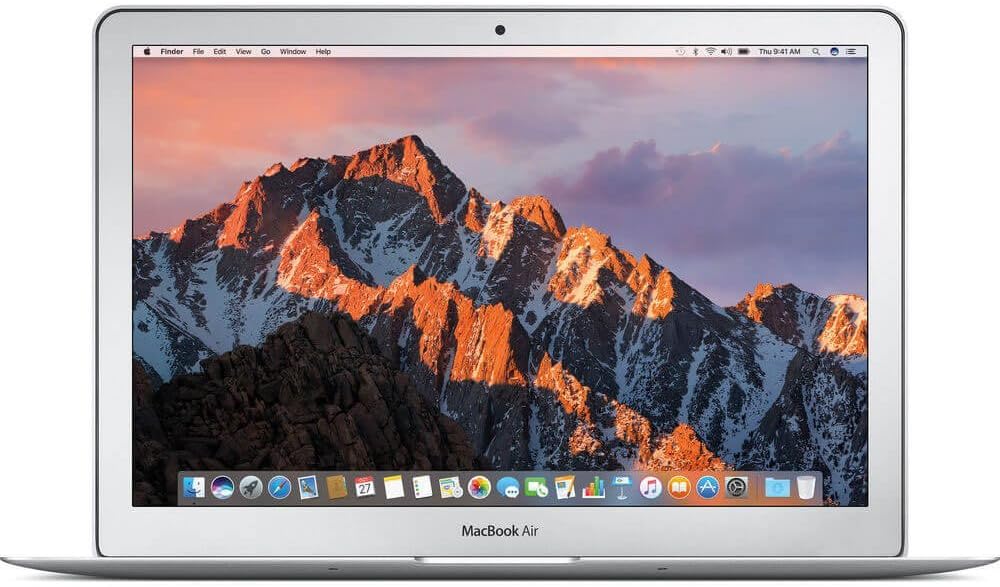Apple 13" MacBook Air Core i5 CPU, 8GB RAM (2017 Model 128GB) (Refurbished)