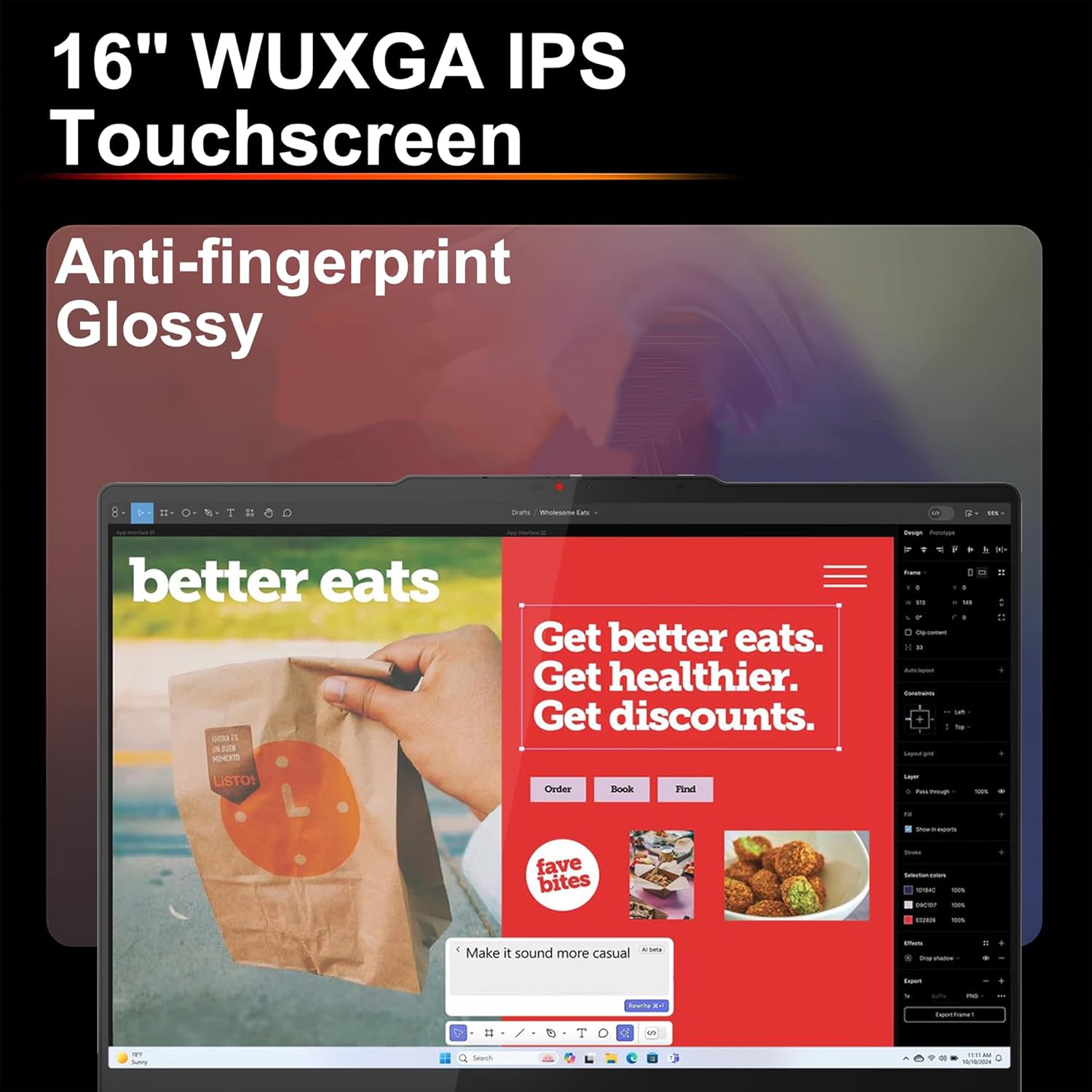Lenovo Yoga 7 2-in-1 Laptop 16" WUXGA IPS Touch (Glossy Anti-Fingerprint) AMD 6-core Ryzen AI 5 340 (Up to 50 Tops) 16GB RAM 1TB SSD Pen for Creator Business Professional Win11 ICP Hub