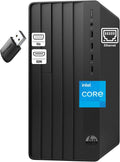 HP 2026 Pro Tower Business Desktop PC | 13th Gen Intel i3 Quad-Core up to 4.5GHz | 8GB RAM, 256GB SSD | Copilot AI | Windows 11 Home | WiFi Adapter | Ready-to-Work Office Computer with Accessories