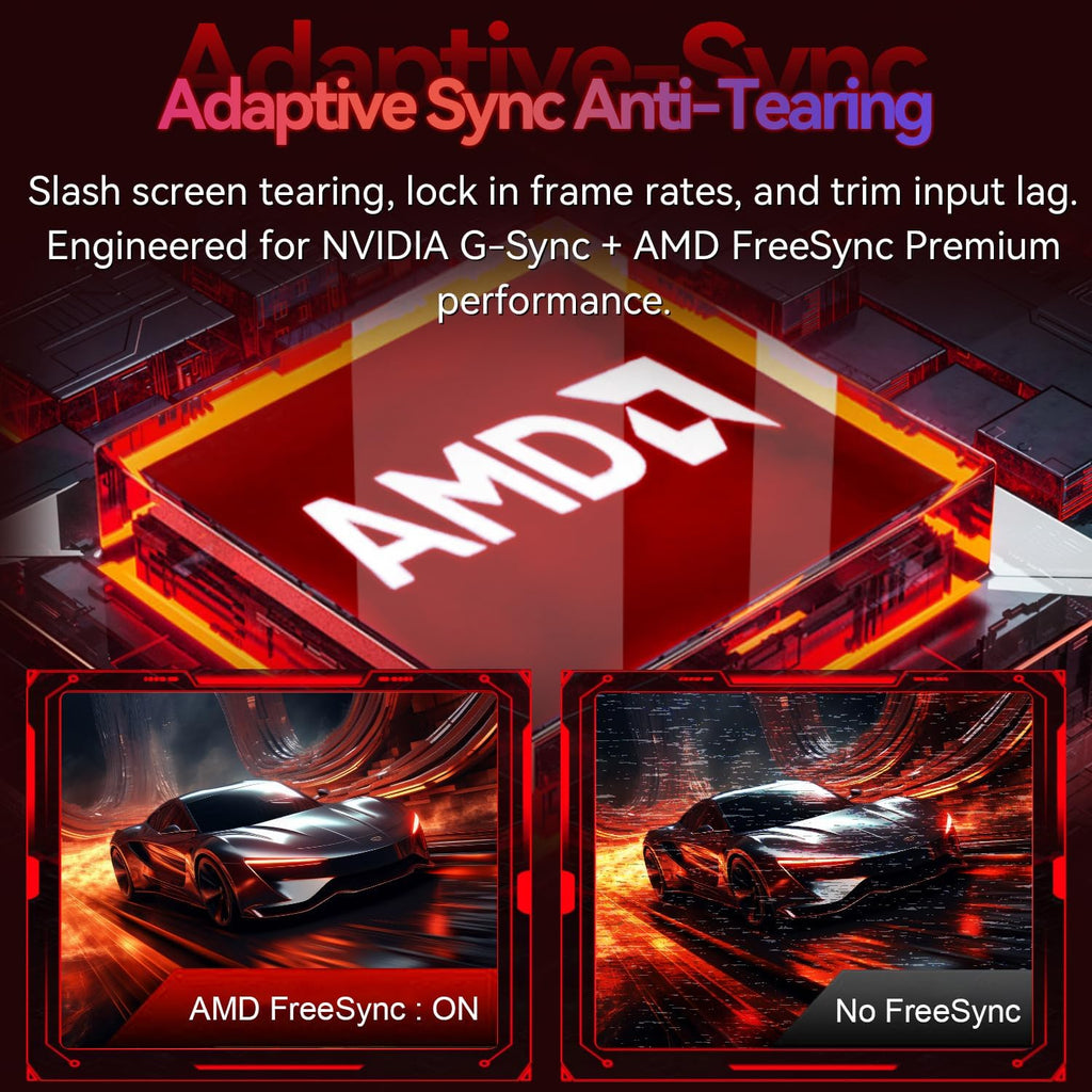 32Inch 4K Curved Monitor,160Hz UHD(3840 x 2160) Curved Gaming Monitor,1ms AMD FreeSync Premium,1500R,125% sRGB,95% DCI-P3,Monitor with Speaker,HDMI2.1,DP1.4,VESA