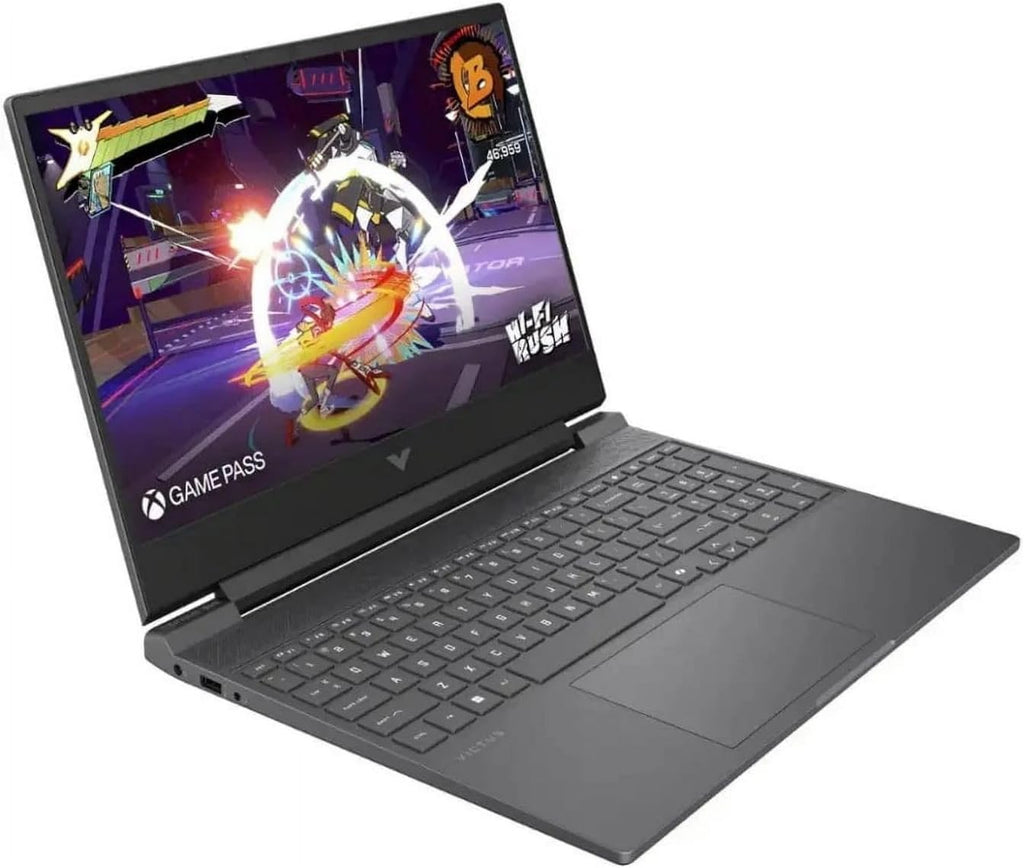 HP Victus 15 Gaming Laptop (15.6" FHD 144Hz, NVIDIA RTX 4050 6GB, AMD Ryzen 7 7445HS, 16GB DDR5 RAM, 512GB SSD, 6-Core (> Intel i7-13700H) ), Backlit KB, Ethernet, Webcam, Wi-Fi 6, Win 11 Home