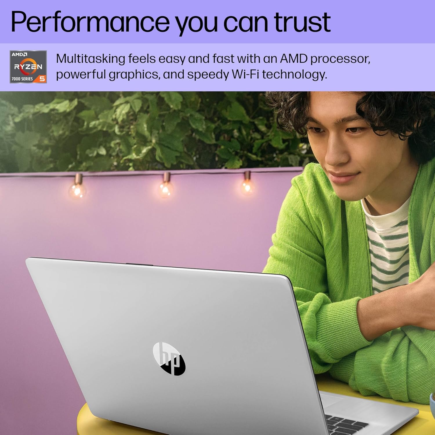 HP 17 Inch Laptop, 17.3" FHD IPS Display, AMD Ryzen 5 7430U (Up to 4.5GHz), 20 GB RAM, 512 GB SSD, Wi-Fi 6, Bluetooth 5.4, Windows 11 Pro, Copilot AI Key, Numeric Keypad, w/RECOLX AI Voice Recorder