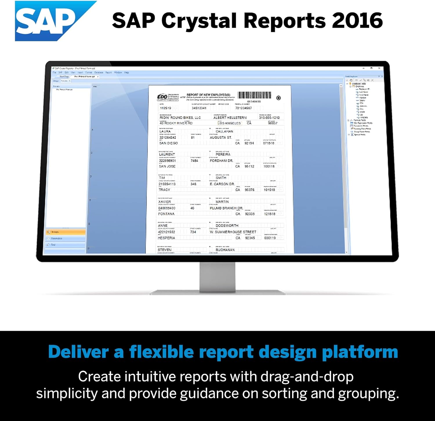 SAP Crystal Reports 2016 Reporting software 32 Bit PC Download