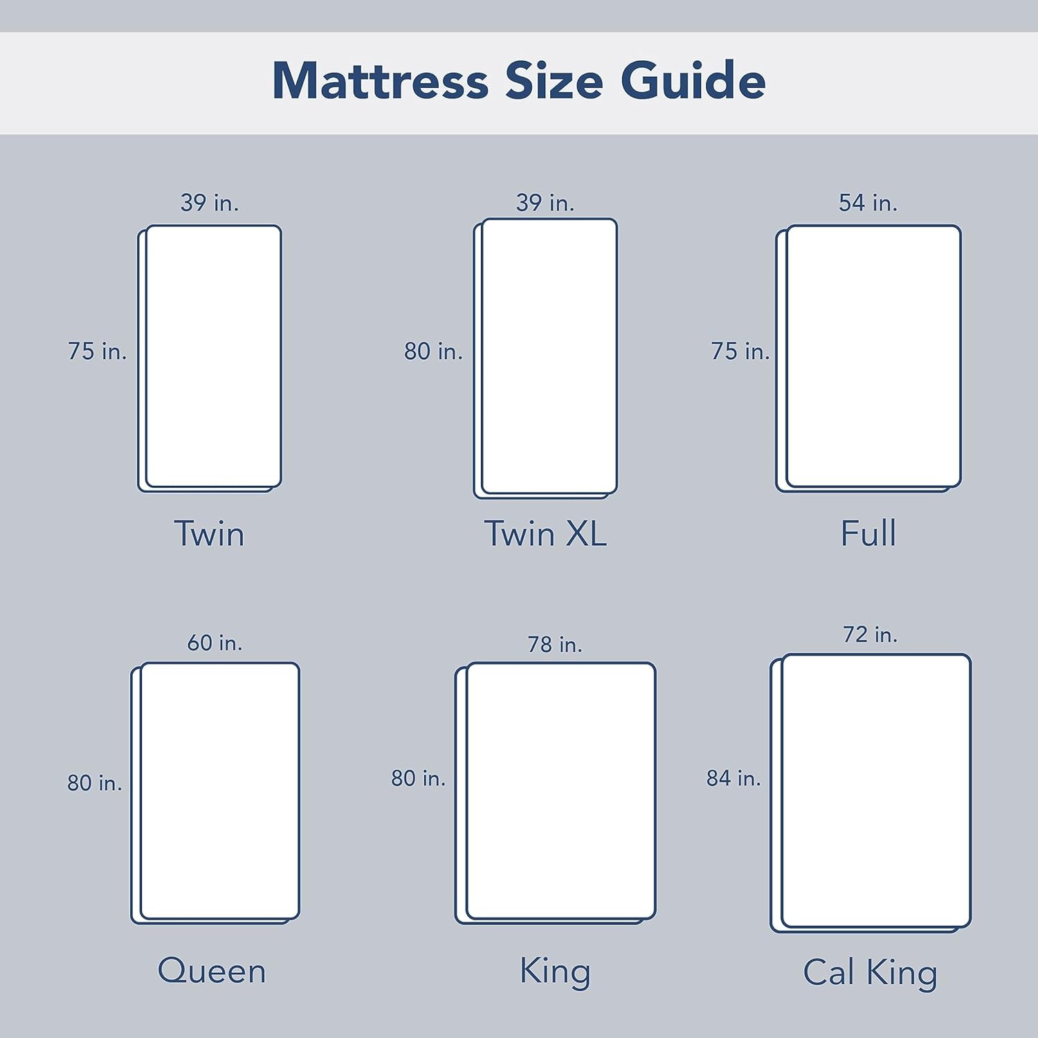 Serta Memory Flex Soft Mattress Topper, 2" Pillow Top Mattress Pad, Cushioning Stain Resistant Mattress Protector with 15" Pocket for Secure Fit, Machine Washable, Queen, White