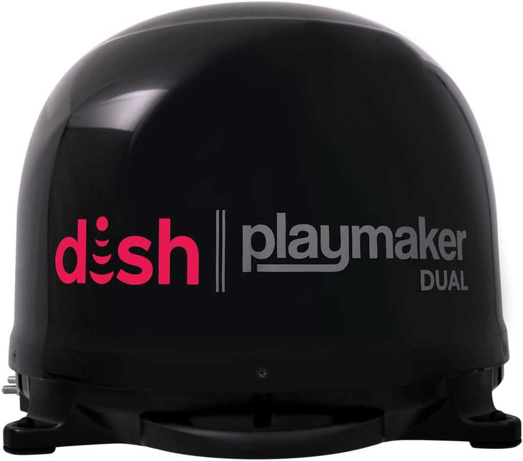 Winegard Dish Playmaker Bundle Automatic Satellite Antenna, Black