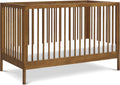 Davinci Birdie 3-in-1 Convertible Crib in Walnut, Converts from a Crib to a Toddler Bed and Day Bed, Easy to Assemble, Greenguard Gold Certified, 100% Solid Wood