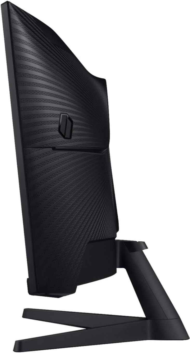 SAMSUNG 34" Odyssey G5 Series Ultra-Wide WQHD Gaming Monitor, 1000R Curved, 165Hz, 1ms Response Time, FreeSync Premium, Black, with MTC HDMI Cable
