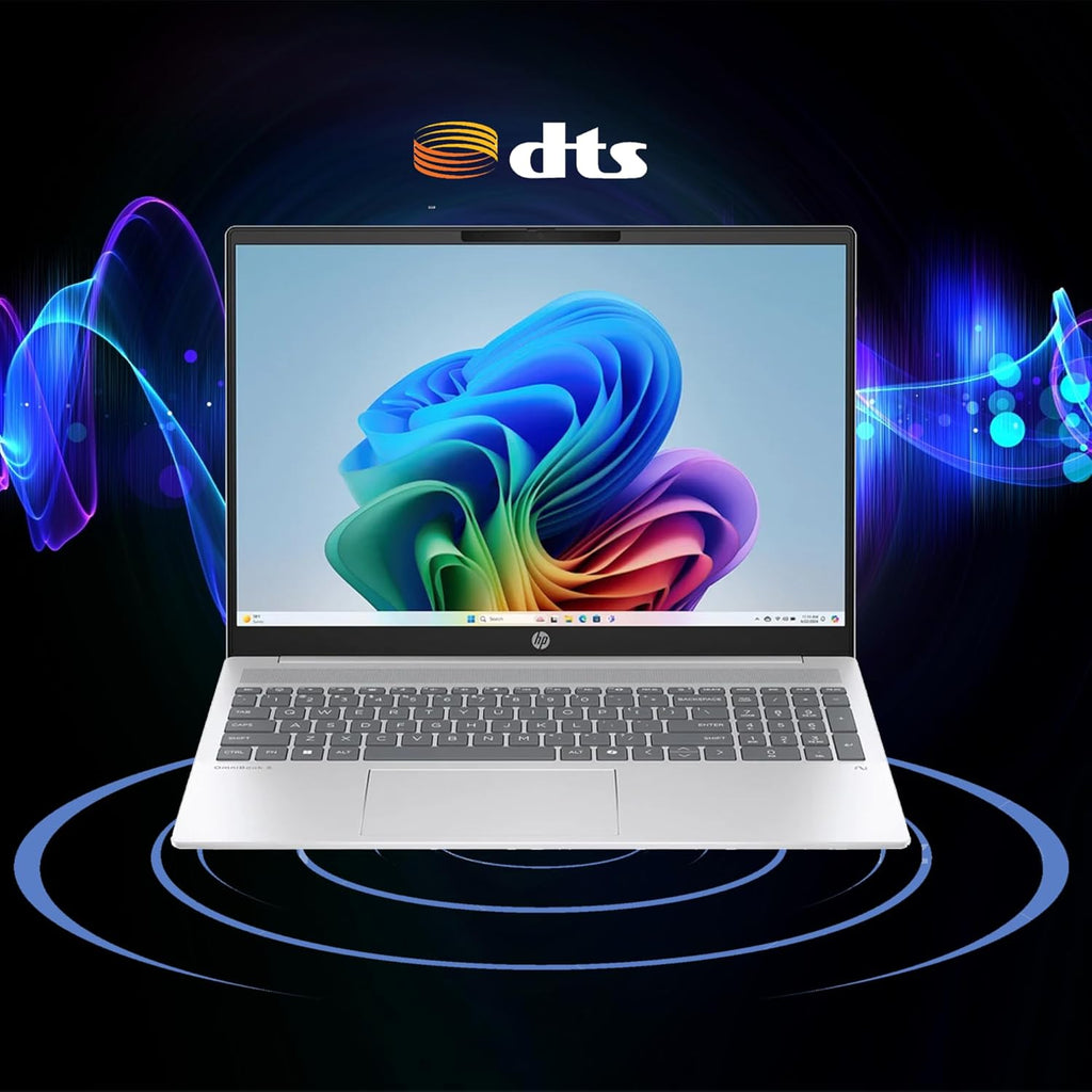 HP OmniBook 5 AI PC Laptop 16" WUXGA IPS Touch AMD 8-core Ryzen AI 7 350 (Up to 50 Tops) 16GB RAM 1TB SSD for Creator Designer Business Professional Backlit IR Camera Win11Pro ICP Hub