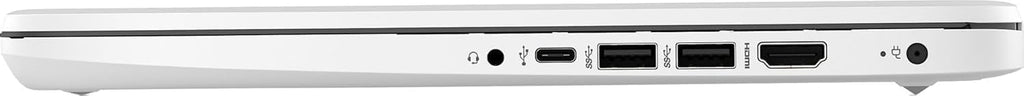 HP 14" Business Laptop, 1-Year Office 365 with Copilot AI, Dual-Core Intel Processor, Win 11, PLUSERA Earphones, Snowflake White–Best Value (Snowflake White, 16GB RAM | 1.1TB Storage)
