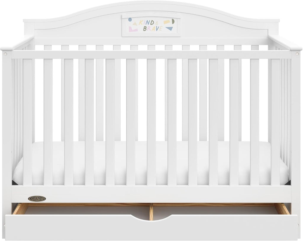 Graco® Story Customizable 5-in-1 Convertible Crib with Drawer