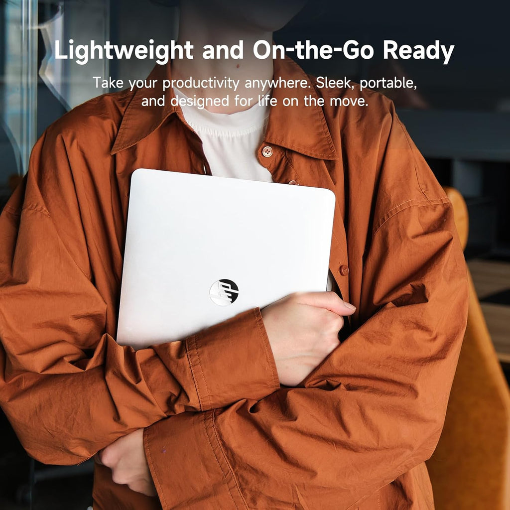 HP 14" Ultral Light Laptop for Students and Business, Intel Quad-Core, 8GB RAM, 192GB Storage(64GB eMMC+128GB Ghost Manta SD Card), 1 Year Office 365, USB C, Win 11 S