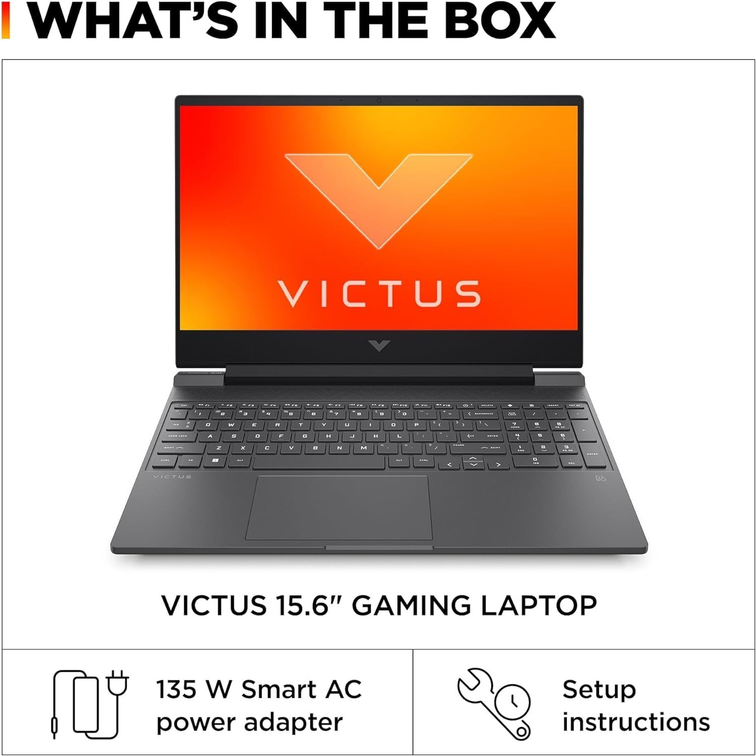 HP Victus 15.6" Full HD 144Hz Gaming Laptop, Intel Core i5-12450H, NVIDIA GeForce RTX 3050,16GB RAM, 1TB PCIe SSD, Backlit Keyboard, Wi-Fi 6, Windows 11 Pro, Performance Blue