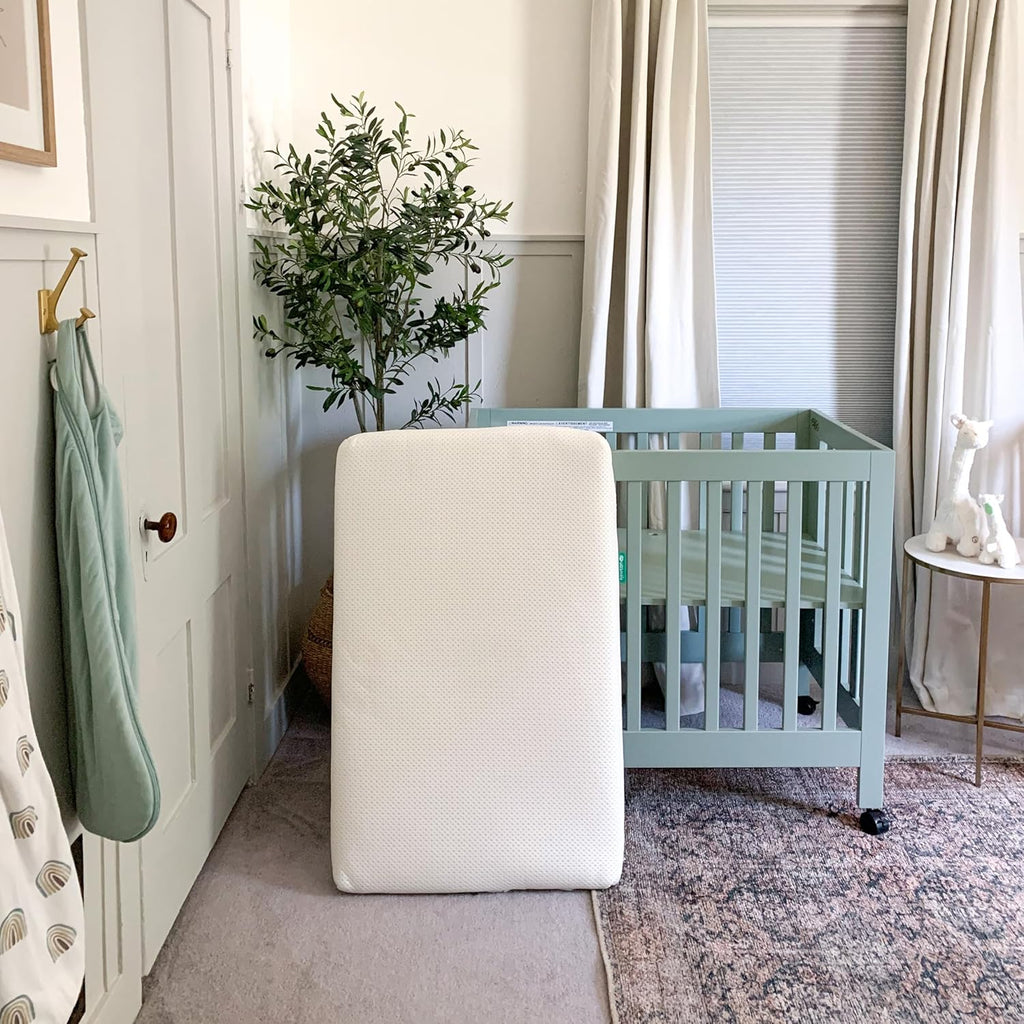 Newton Baby Mini Crib Mattress 24" x 38" - Ultra-Breathable Proven to Reduce Suffocation Risk, 100% Washable - Removable Cover Included, GREENGUARD Gold