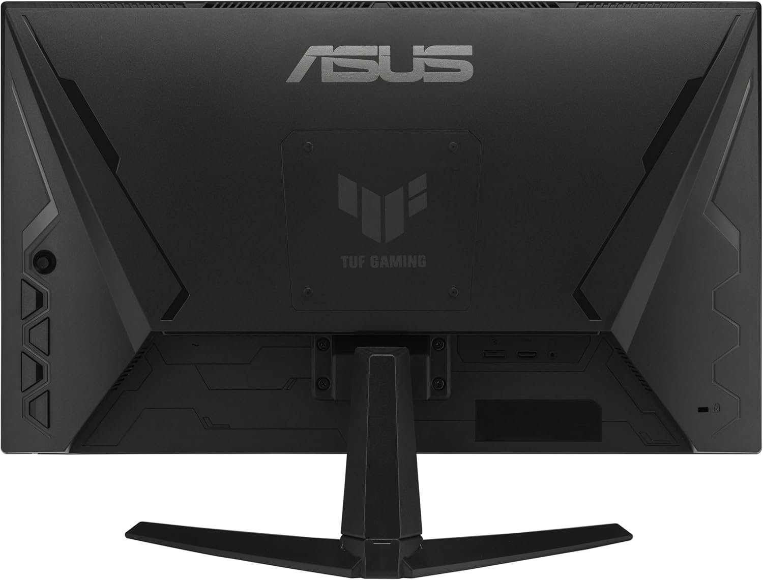 ASUS TUF Gaming 24” (23.8” viewable) 1080P Monitor (VG249QE5A) - FHD, 144Hz Overclock to 146Hz, IPS, Extreme Low Motion Blur Sync, 1ms, Speakers, Variable Overdrive, DisplayWidget Center, 3yr Warranty