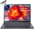 acer 2026 Aspire AI Laptop for Business & Creators| Intel Core Ultra 7 258V, 32GB, 1TB, 14" FHD Touchscreen, Backlit KB, USB-C HUB, Lifetime Office 365, Long Battery Life, Windows 11 H, Gray(Renewed)