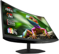 New! Sceptre Curved 27-inch Gaming Monitor 1500R 100Hz HDMI X2 DisplayPort 1ms 100% sRGB, Build-in Speakers Machine Black 2026 (C275W-FW100T)