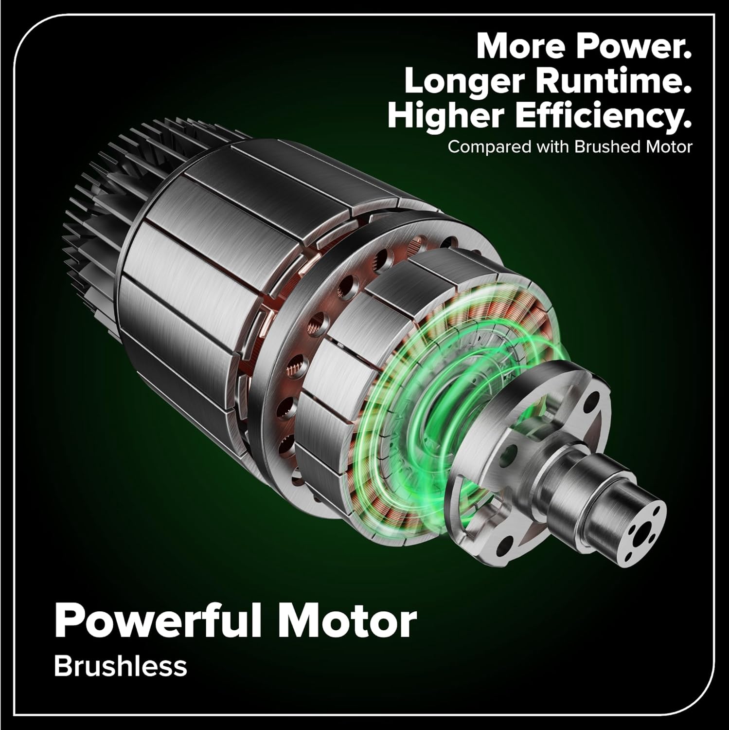 Greenworks 48V (24V x 2) 17" Brushless Cordless Push Lawn Mower, Includes (2) 4.0Ah Batteries and Dual Port Rapid Charger((200+ Compatible Tools, 45Min Runtime)