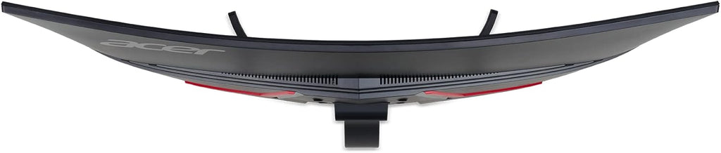 acer Nitro 31.5 Inch WQHD 2560 x 1440 1500R Curved Gaming Monitor | AMD FreeSync | Up to 180Hz Refresh | 1ms (VRB) | Tilt | One Display Port 1.4 & Two HDMI 2.0 | EDA323QU S3bmiiphx (Renewed)