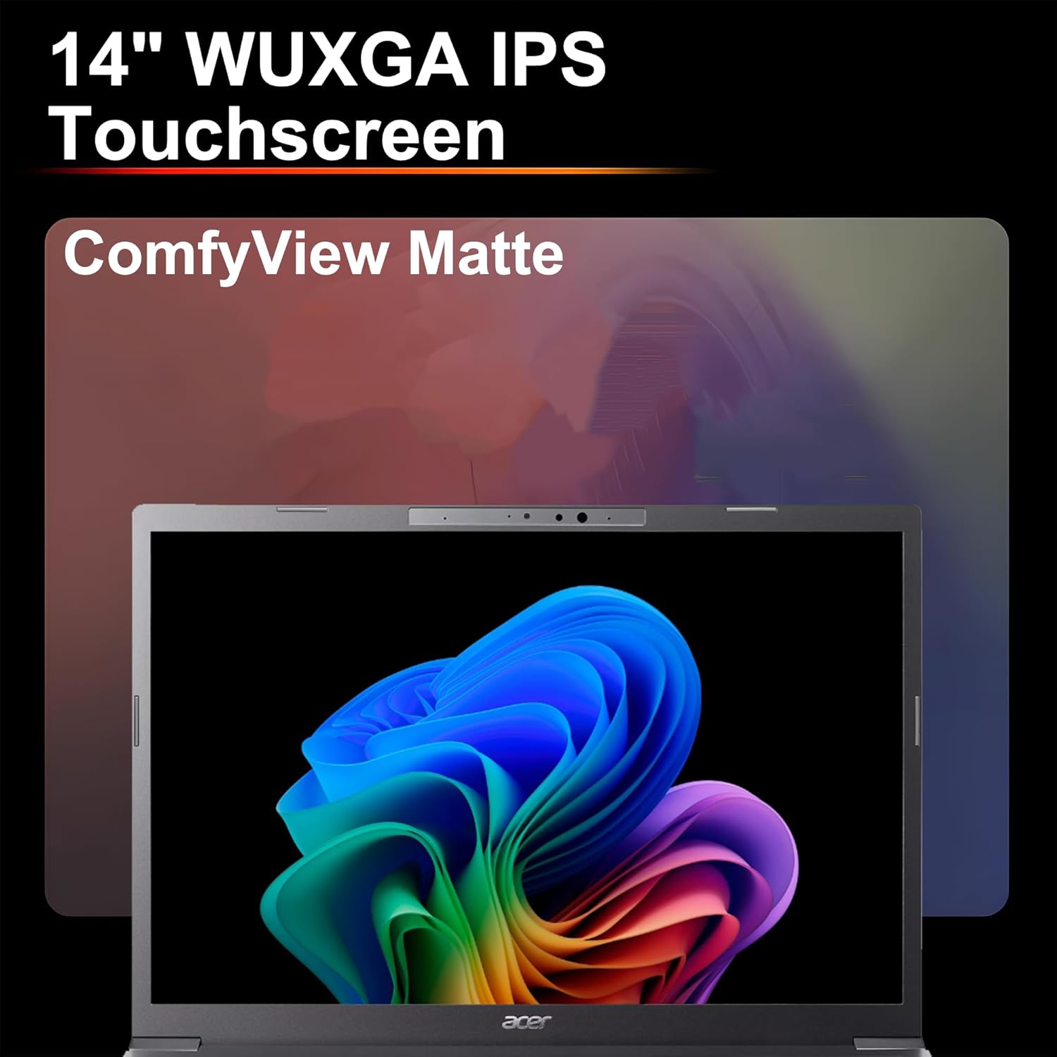 acer Aspire 14 AI Portable Laptop 14" WUXGA Matte Touchscreen Intel 8-core Ultra 5 226V (Up to 40 NPU Tops - Up to 53 GPU Tops) 16GB RAM 2TB SSD for Creator Business Work Win11 ICP Hub