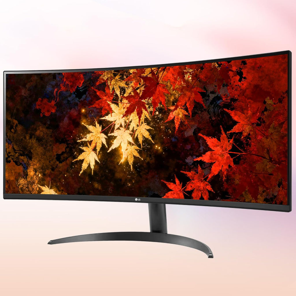 LG 34" WQHD Curved Monitor, 100Hz IPS HDR 10, AMD FreeSync, PBP, Auto Input Switch, Dual Controller, 1 x DisplayPort, 2 x HDMI, Black