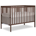 Dream On Me Synergy 5 in 1 Convertible Crib in Smokey Oak, Greenguard Gold and JPMA Certified, Converts from A Baby Crib to A Toddler Bed, A Daybed and Full-Size Bed