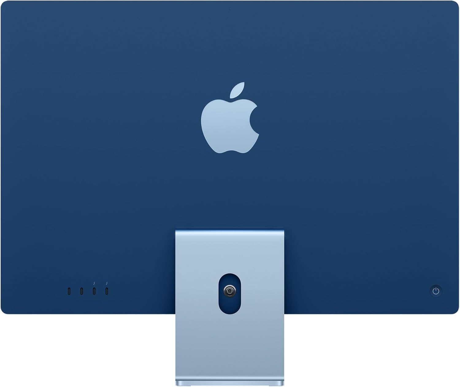 2021 Apple iMac with Apple M1 Chip with 8-core CPU (24-inch, 8GB RAM, 256GB SSD Storage) (QWERTY English) Blue (Renewed)