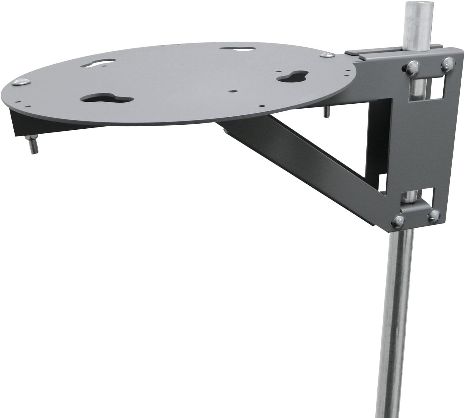 Satellite Antennas Mount,RV Satellite Dish Ladder Mount MT 4000 Metal TV Antenna Bracket for Winegard Carryout G2 Pathway X1