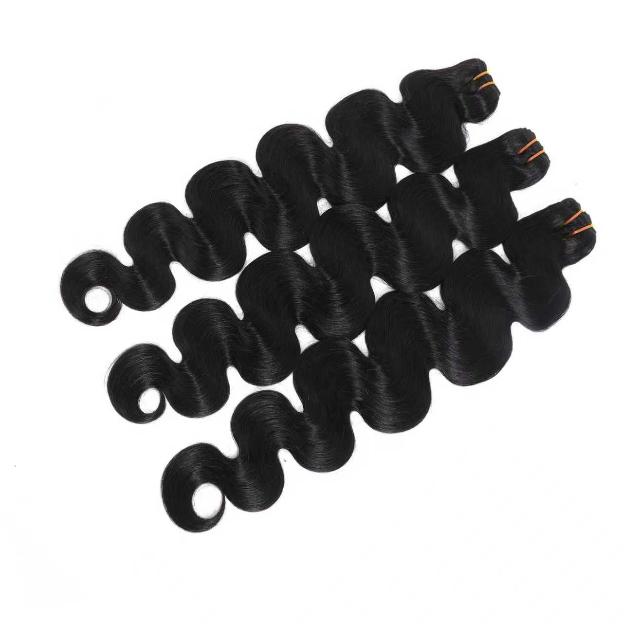 16A Raw Body Wave Bundles Human Hair 100% Human Hair Bundles,Triple Lifespan Virgin Remy Hair Extensions,Keep Texture Silky Soft After Multiple Washes (Body Wave 3 Bundles, 16 18 20 Inch)