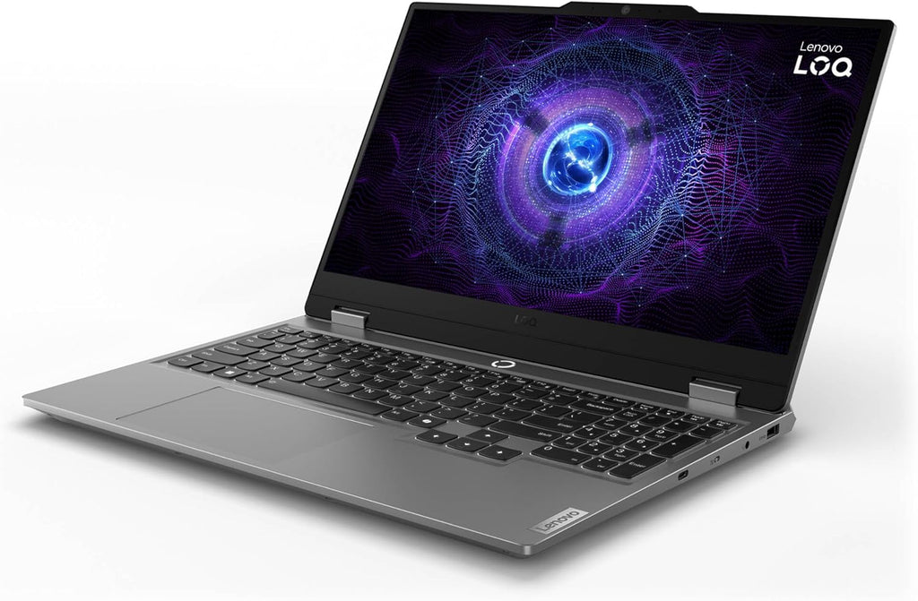 Lenovo LOQ Gaming Laptop, 15.6" FHD 144Hz Display, AMD Ryzen 5 7235HS Processor, GeForce RTX 4050, 16GB DDR5, 512GB SSD, Wi-Fi 6, Ethernet, USB-C, HDMI, Backlit Keyboard, Windows 11 Home