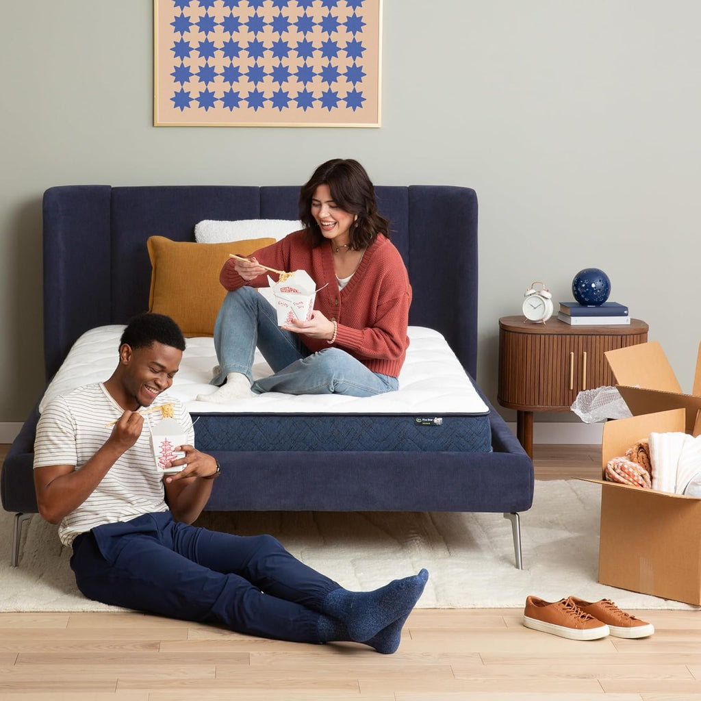 Serta Five Star Mattress Tranquility 12-Inch Plush Pillow Top – King Size – Zoned Support, Pressure Relief, Cooling Comfort – Made in USA – Bed-in-a-Box – 100 Night Trial, 10-Year Limited Warranty