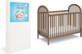 Graco Olivia Convertible Crib and Graco Premium Foam Crib & Toddler Bed Mattress Bundle (Hazelnut) – GREENGUARD Gold Certified, Standard Crib Mattress, Baby Crib Converts to Toddler Bed & Daybed