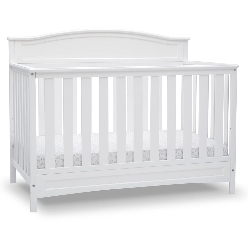 Delta Children Emery 4-in-1 Convertible Baby Crib - Greenguard Gold Certified, White