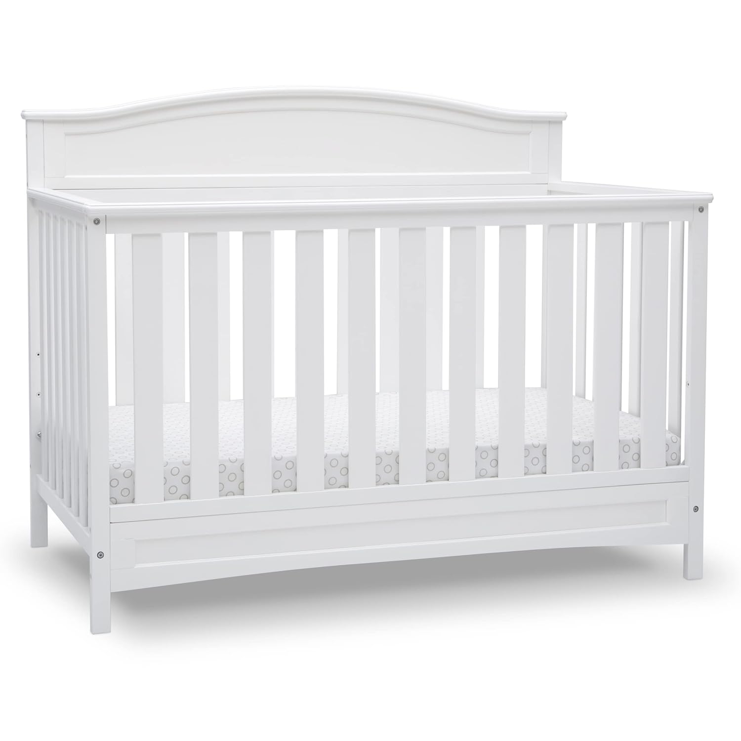 Delta Children Emery 4-in-1 Convertible Baby Crib - Greenguard Gold Certified, White