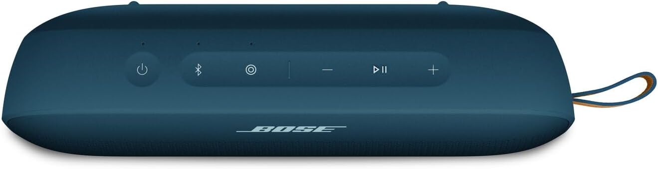 Bose SoundLink Flex Bluetooth Speaker (2nd Gen) - Portable Outdoor Speaker with Hi-Fi Audio, Waterproof and Dustproof, USB-C, Up to 12 Hours Battery Life, Twilight Blue - Limited Edition Color